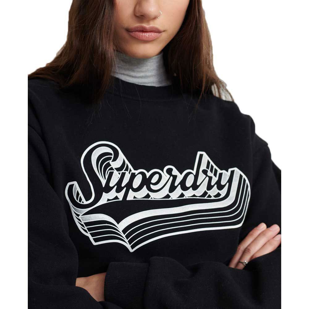 Superdry Mono Shadow Crew Sweatshirt