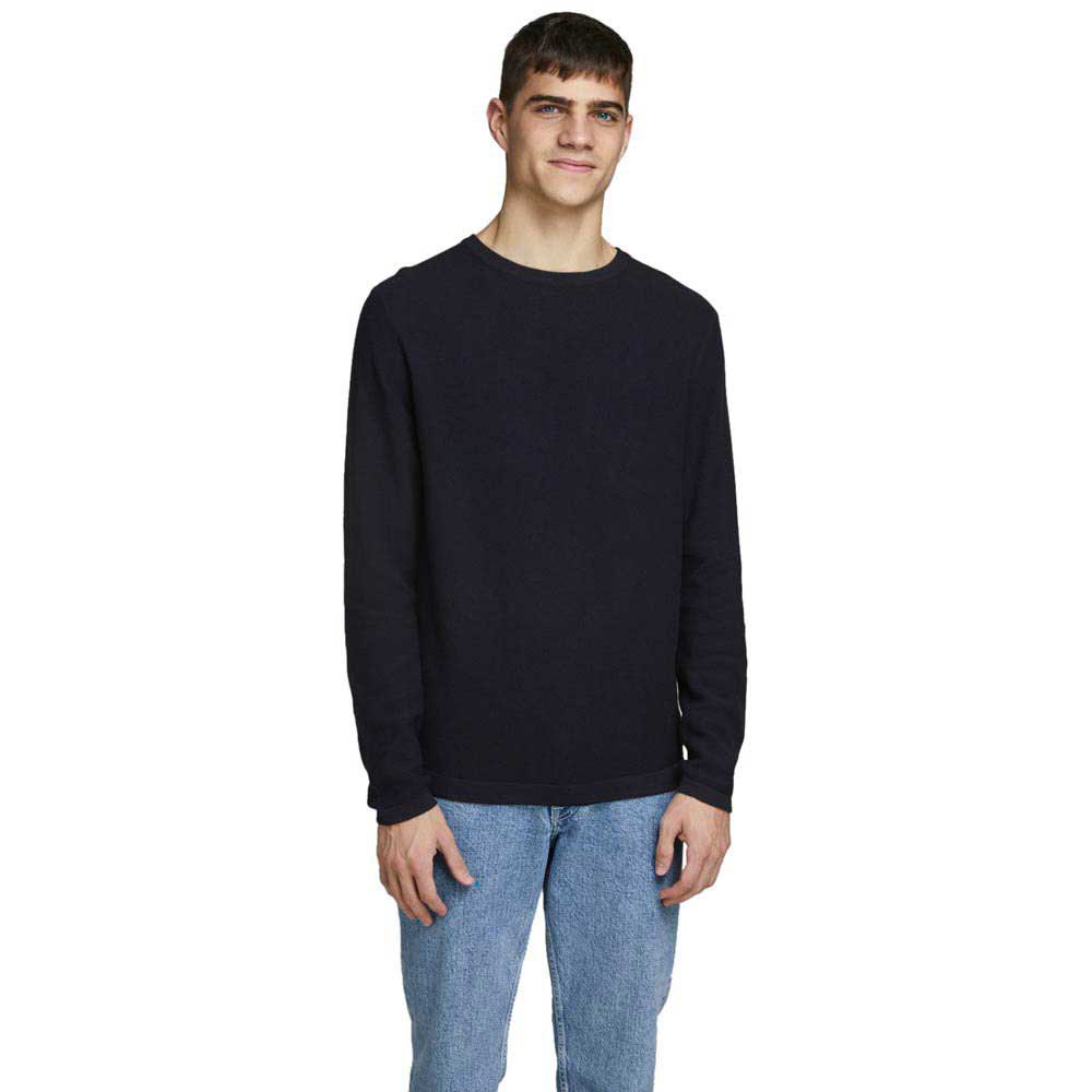 jack---jones-maglione-rob-knit-crew-neck-twisted-with-black