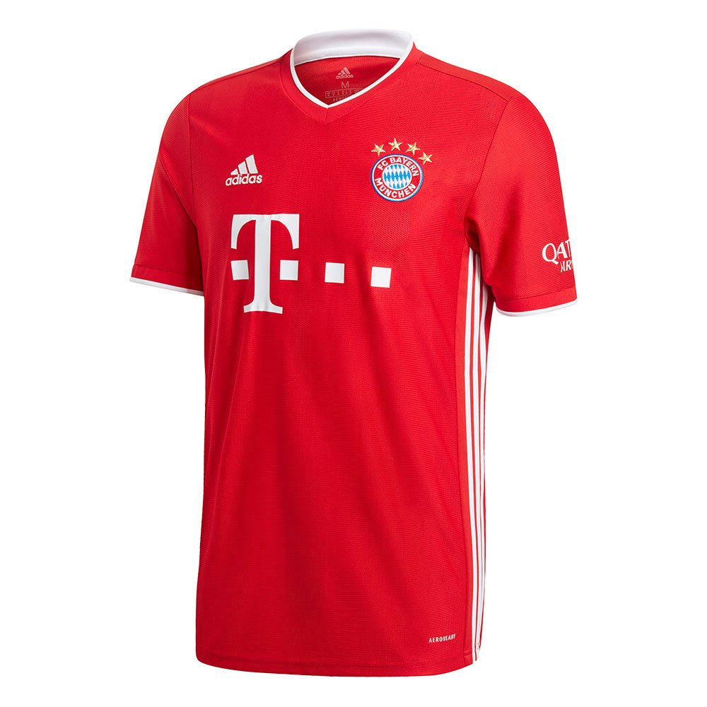 brand vice versa Frustrerend adidas FC Bayern Munich Home 20/21 T-Shirt Red | Goalinn