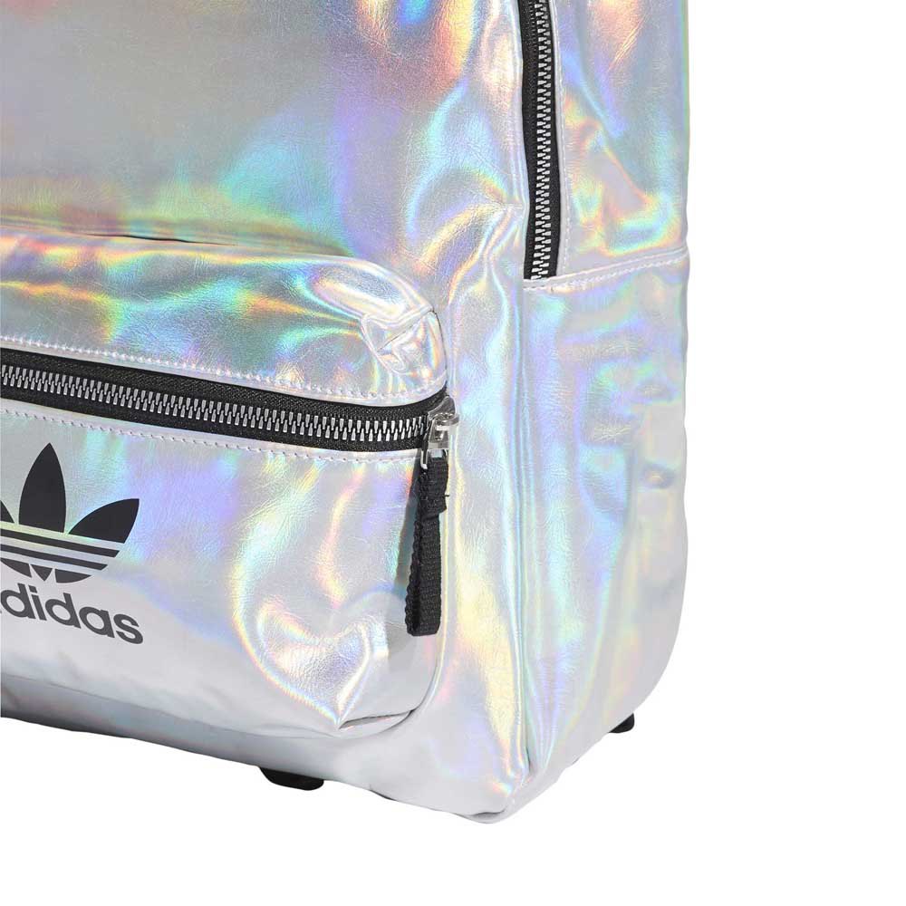 Wrinkles local Me adidas originals PU Metallic 15.7L Backpack Silver | Dressinn