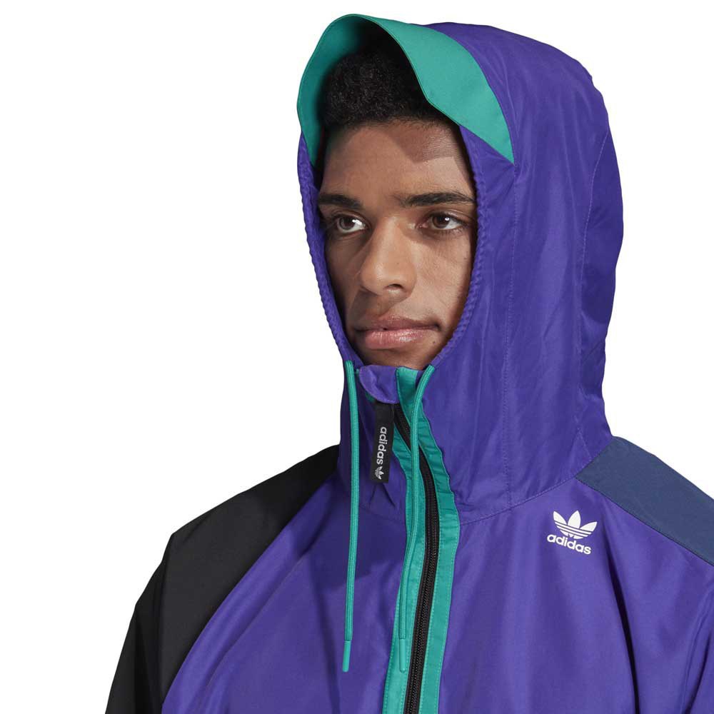 loyaliteit Bezem verkoper adidas Originals PT3 Karkaj Windbreaker Jacket Purple | Dressinn