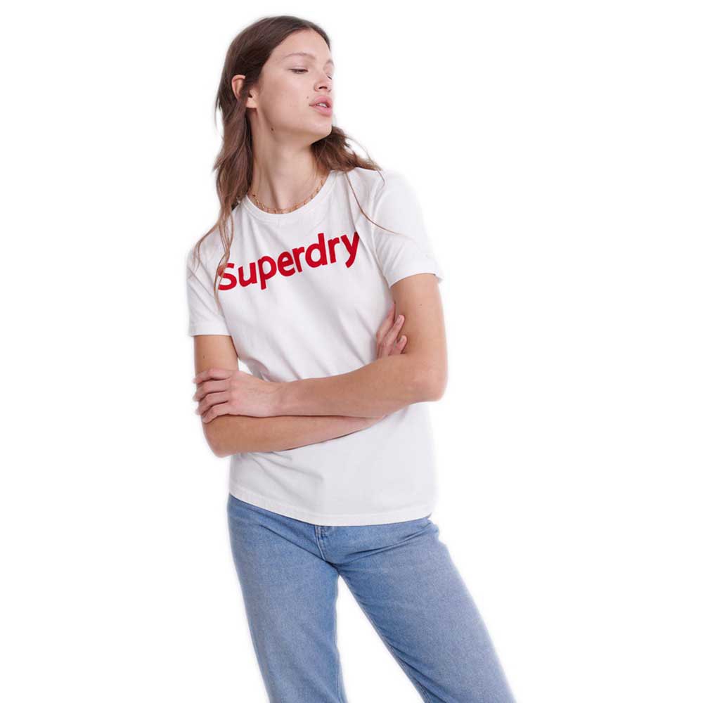 superdry-maglietta-a-maniche-corte-regular-flock