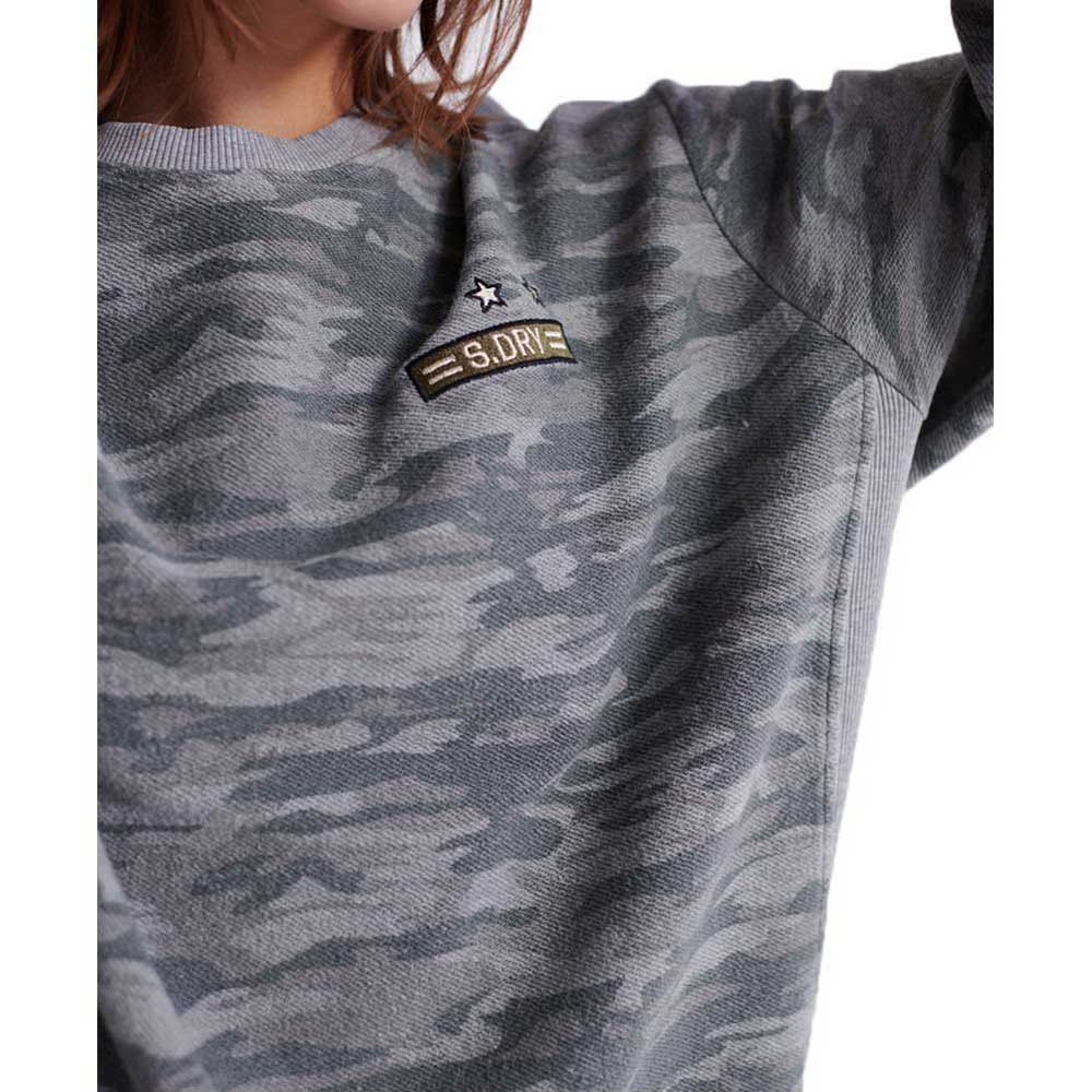 Superdry Dry Camo Patch Crew Pullover