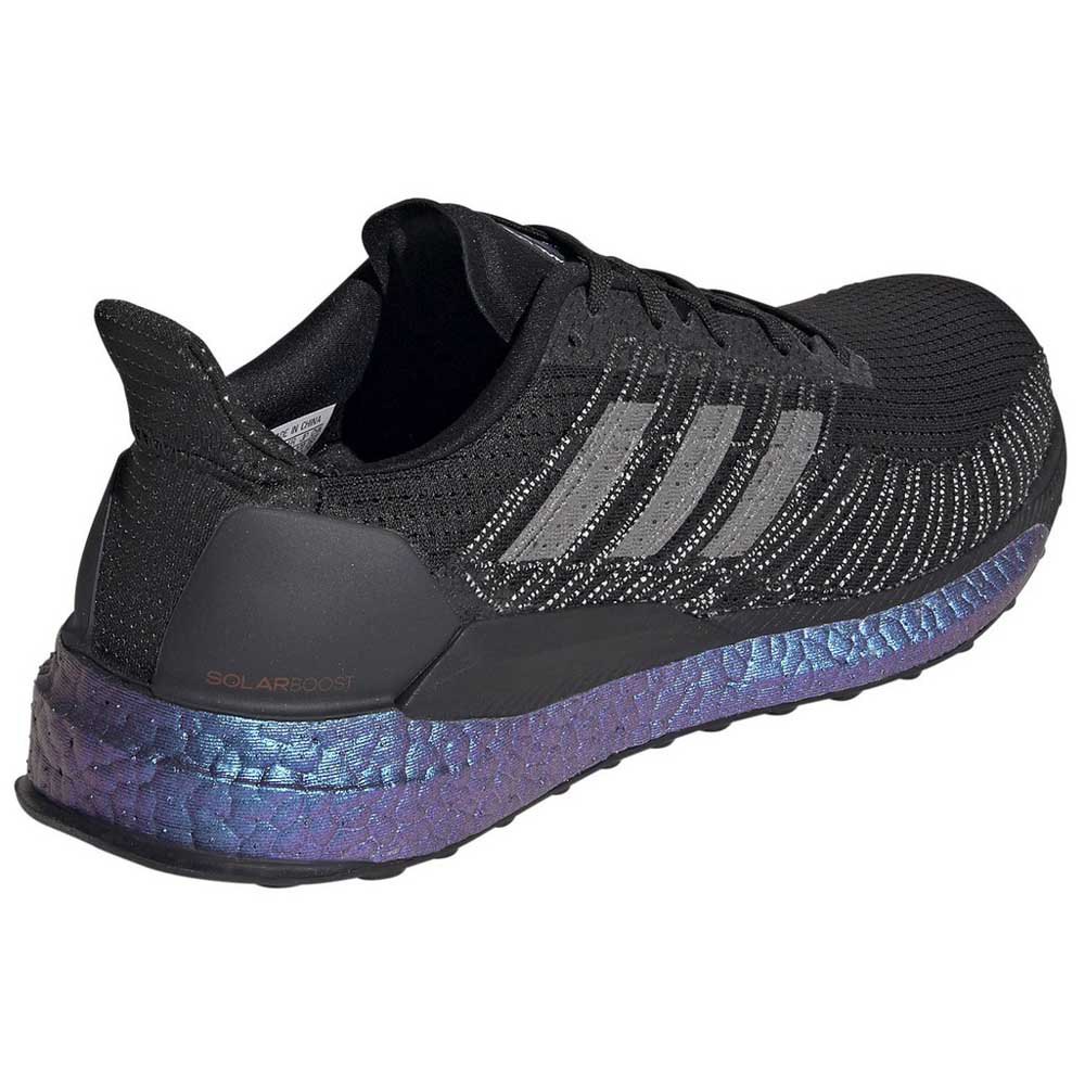 Género enjuague galope adidas Solar Boost Running Shoes Black | Runnerinn