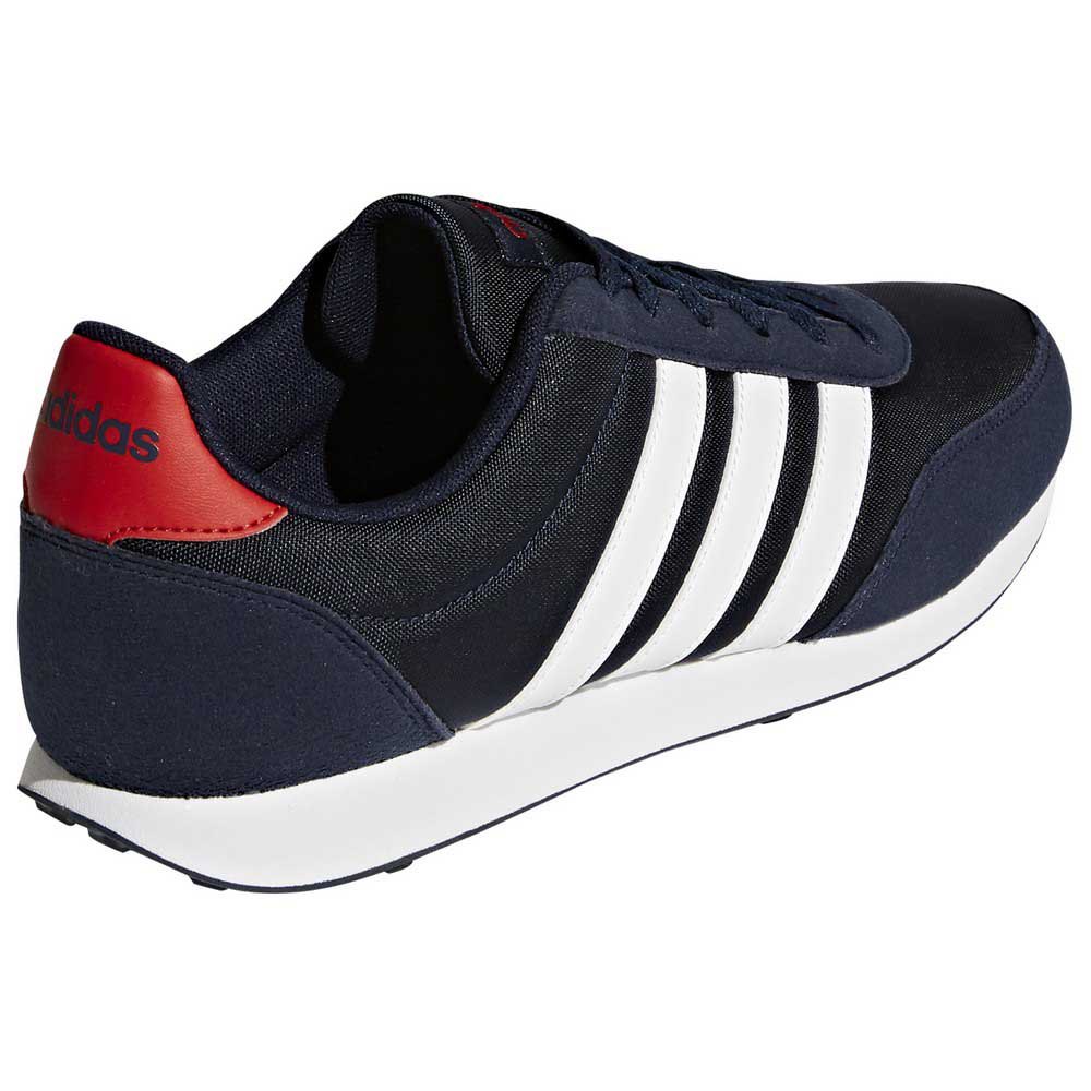 tanque Zoológico de noche Educación escolar adidas Sportswear V Racer 2.0 Running Shoes Black | Dressinn