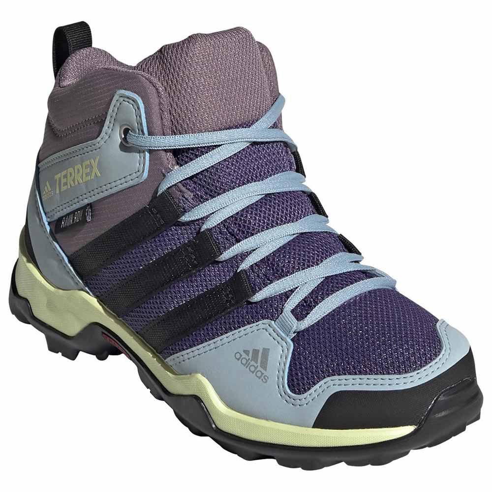 adidas Terrex AX2R Mid Rain.RDY Hiking Boots Purple| Trekkinn
