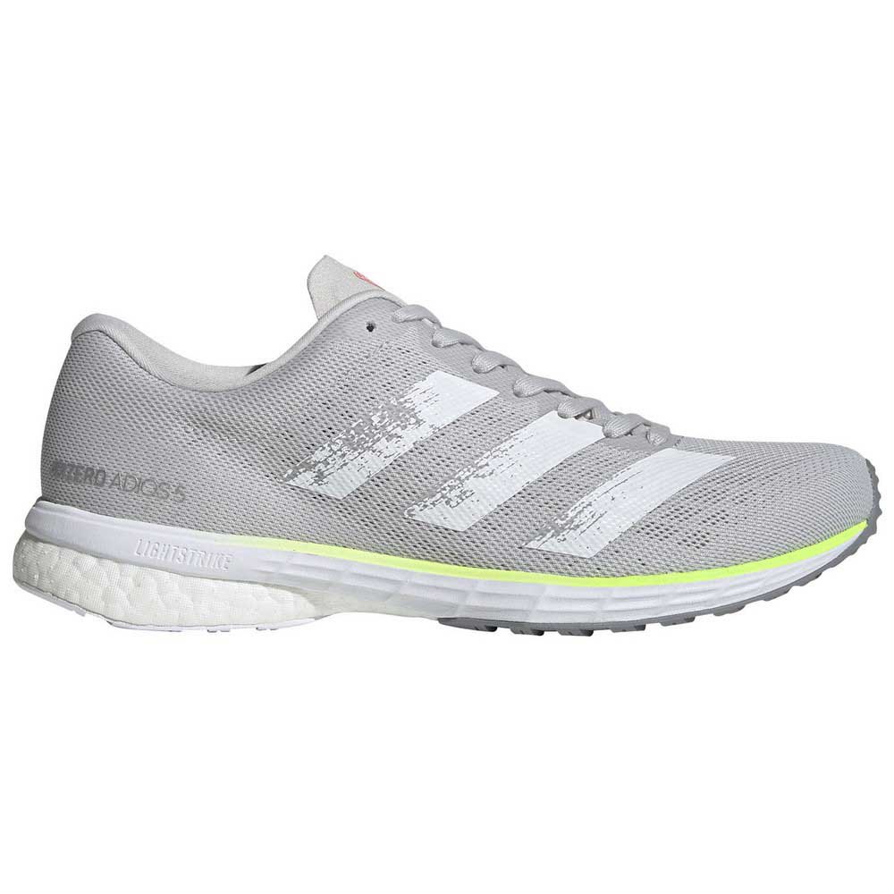 Proportional instructor shortness of breath adidas Adizero Adios 5 Running Shoes Grey | Runnerinn