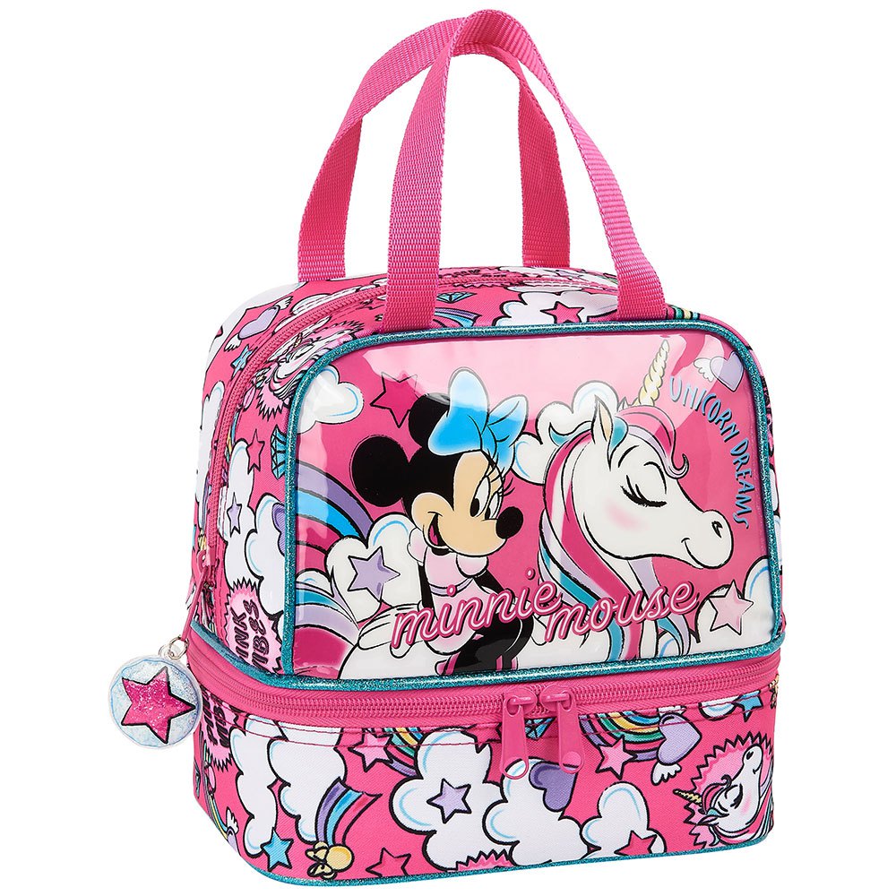 Safta Minnie Mouse Unicorns Lunch Bags Pink
