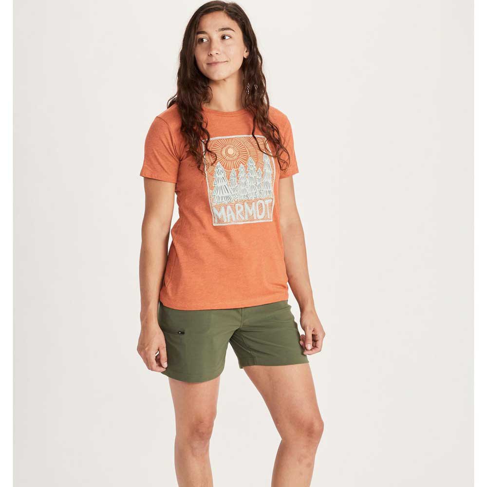 Marmot Woodblock T-shirt med korte ærmer