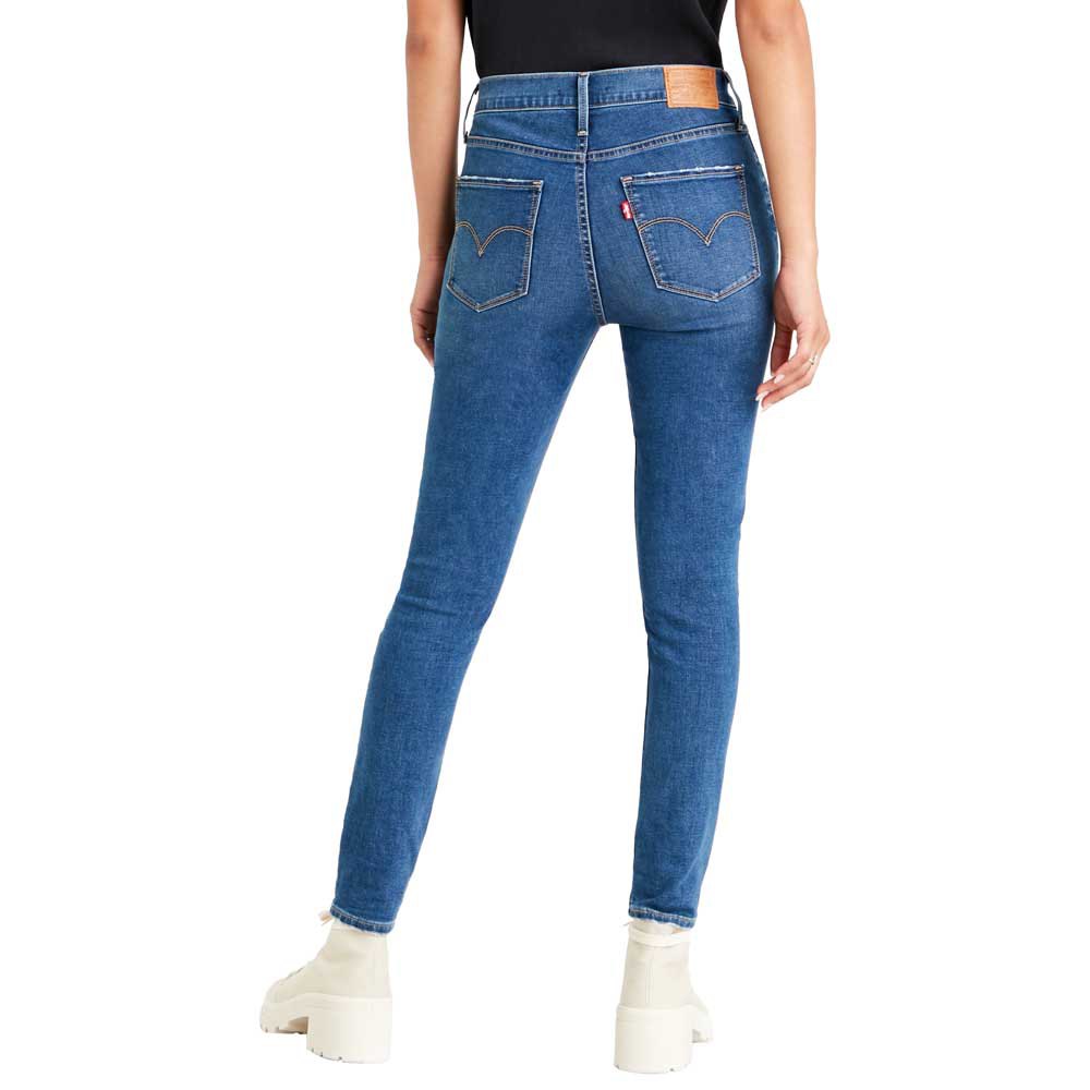 In werkelijkheid gevechten Vochtigheid Levi´s ® 720™ High Rise Super Skinny Ankle Jeans Blue| Dressinn