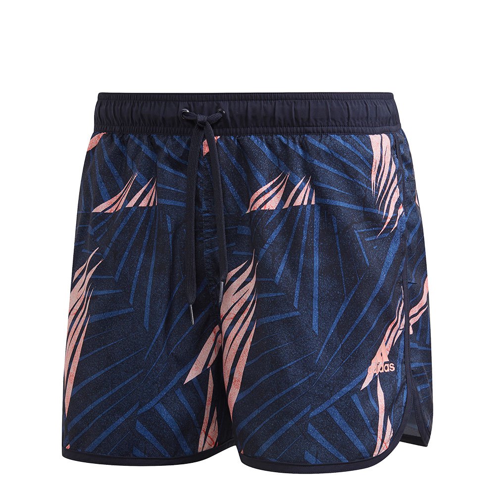 realiteit vanavond gips adidas Graphic Split CLX Swimming Shorts Blue | Swiminn