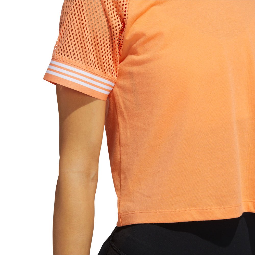 adidas 3 Stripes Ringer Kurzarm T-Shirt