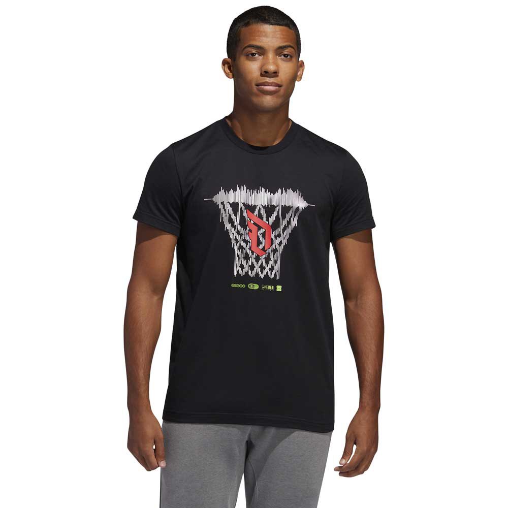 adidas Dame Logo Short Sleeve T-Shirt