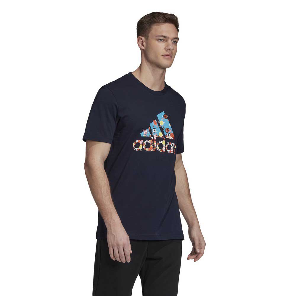 adidas T-Shirt Manche Courte 8 Bit Badge Of Sport