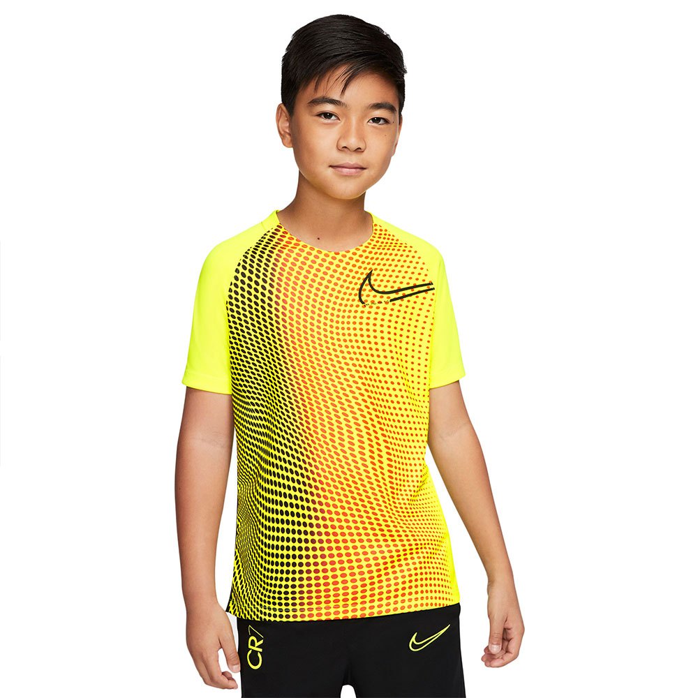 Educación moral latín Marte Nike Camiseta Manga Corta CR7 Dri-Fit Amarillo | Goalinn