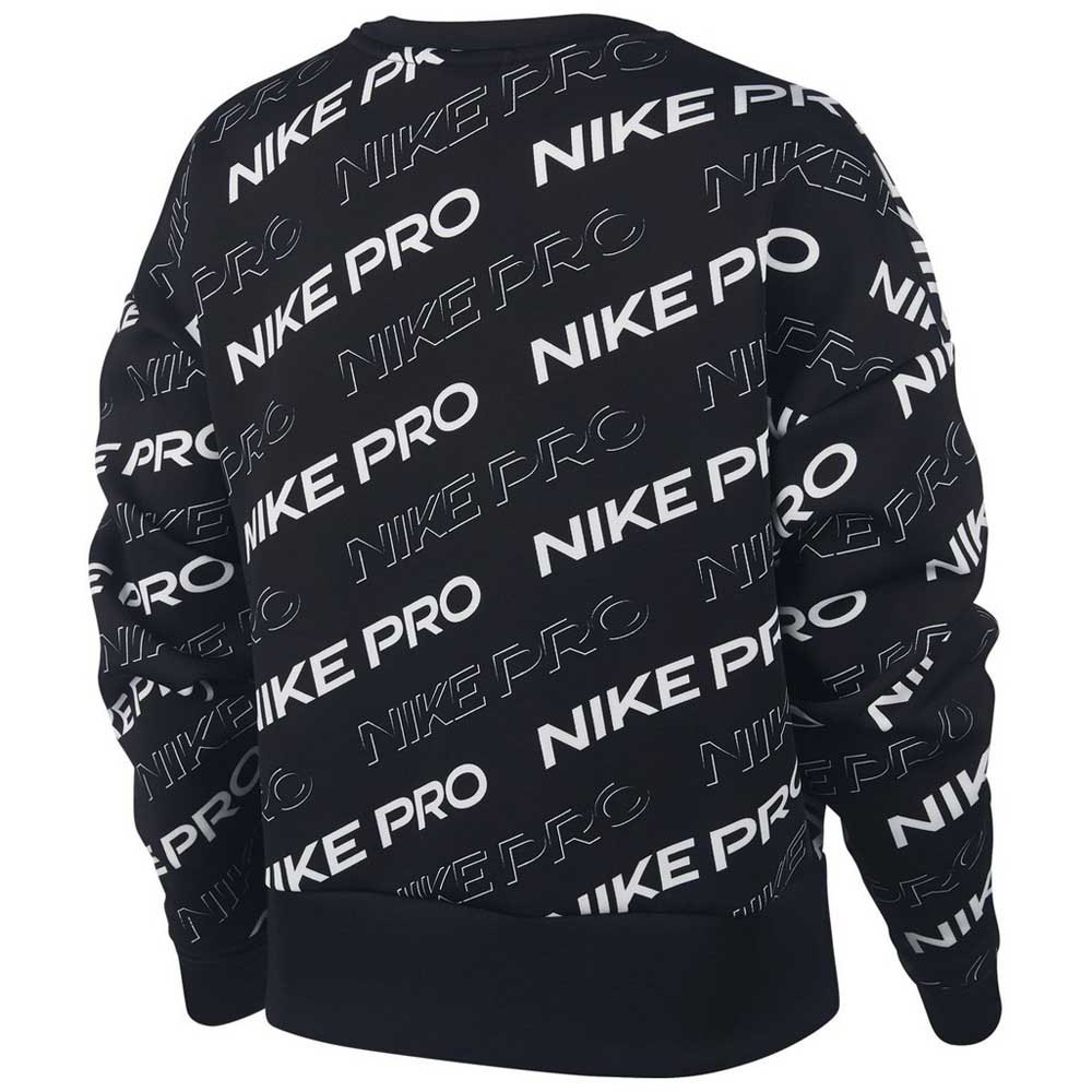 Nike Pro Crew Print Sweatshirt