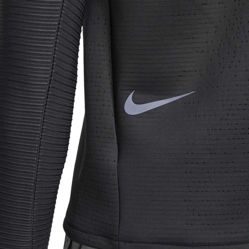 Nike Tech Pack Hybrid Holoknit Long Sleeve T-Shirt グレー| Runnerinn
