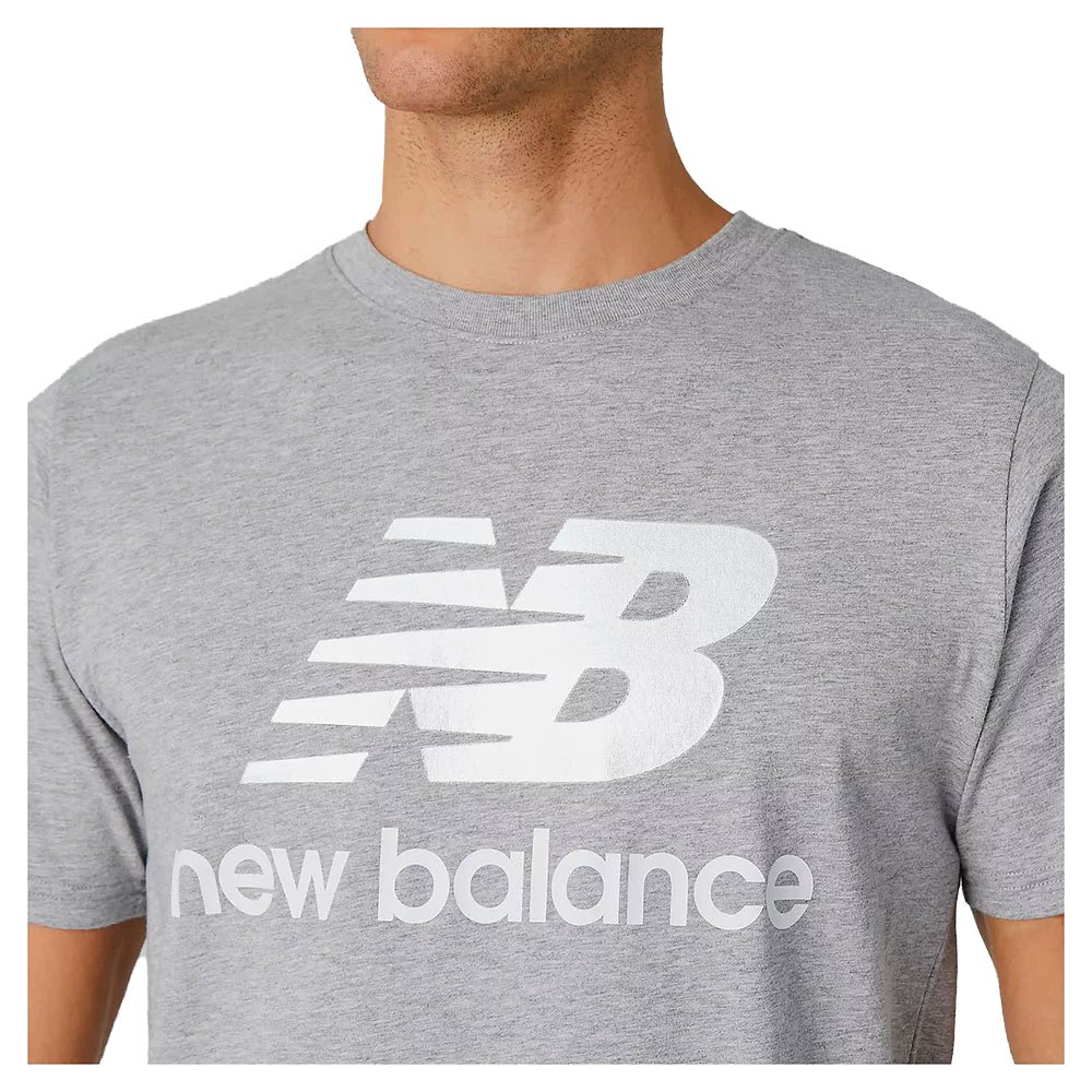 New balance Samarreta de màniga curta Essentials Stacked Logo