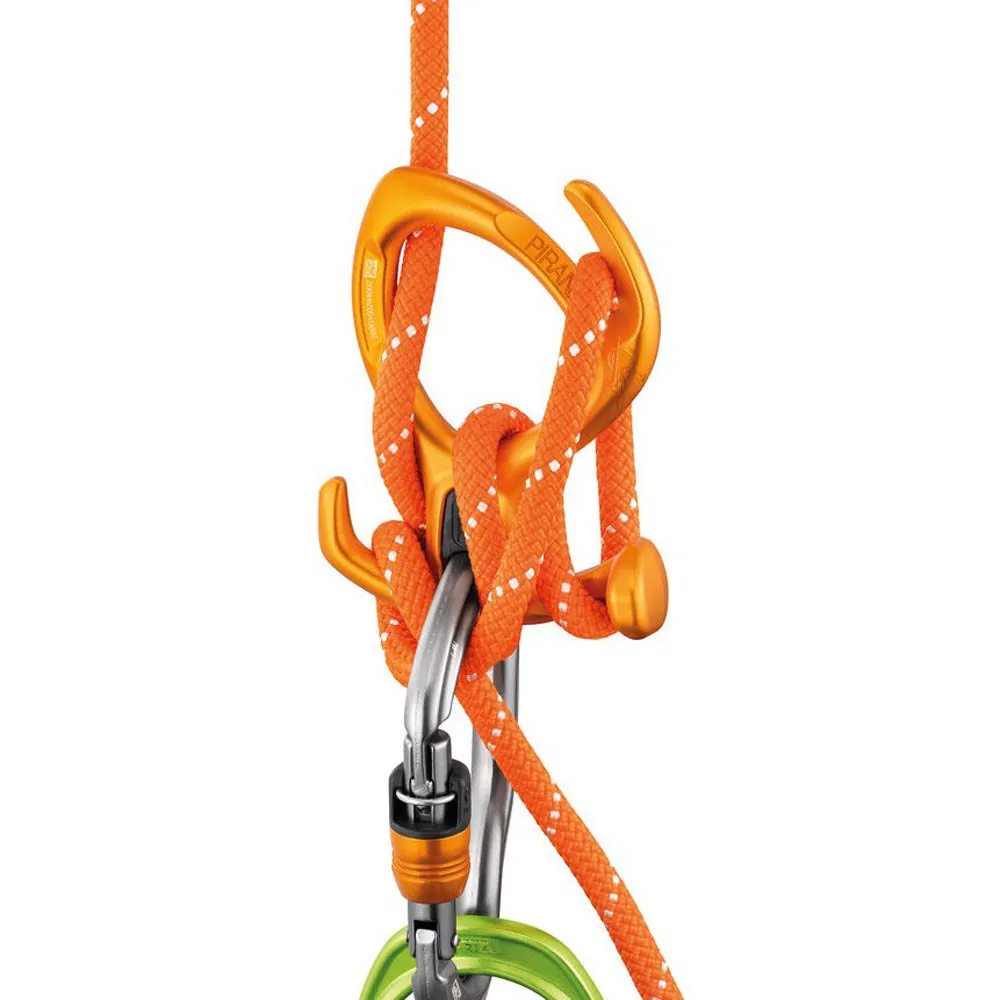 Petzl Pirana Absteigen Orange | Trekkinn