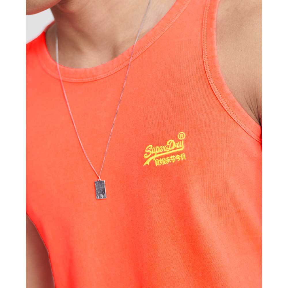 Superdry Orange Label Neon Lite sleeveless T-shirt