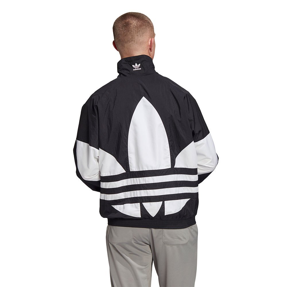 adidas originals Big Trefoil Track Full Zip Sweatshirt Black| Dressinn