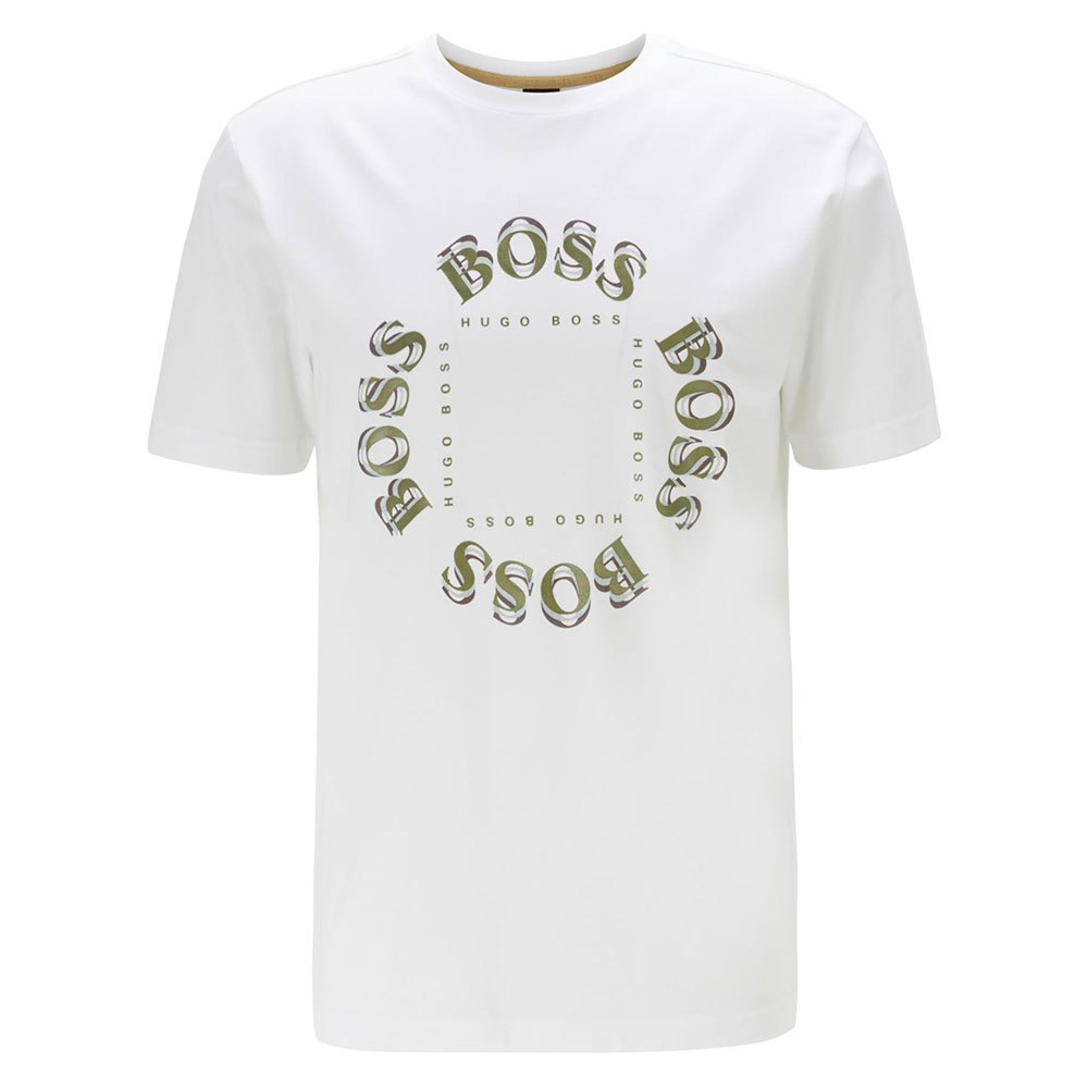BOSS Metallic Logo Korte Mouwen T-Shirt