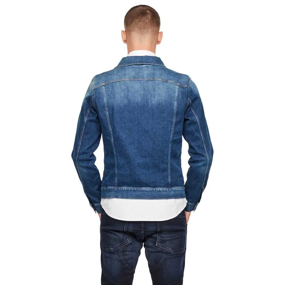 G-Star 3301 Slim Jacket Blue | Dressinn