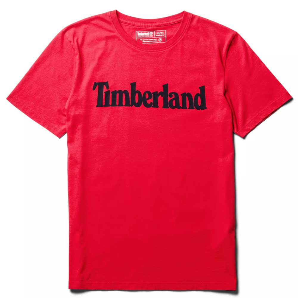 Timberland Kennebec River Brand Regular Linear Short Sleeve T-Shirt
