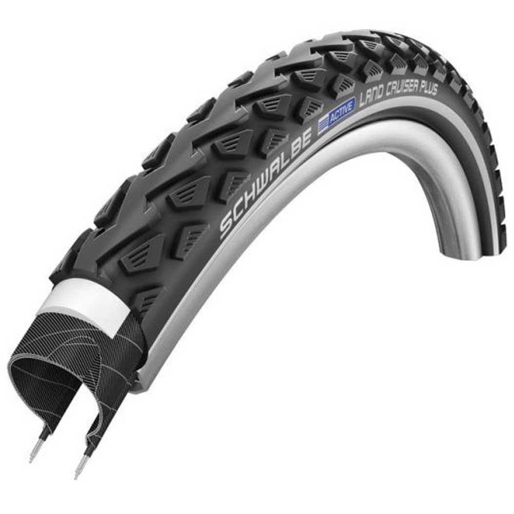 SCHWALBE ROAD CRUISER Puncture Protection Road Bike Cycle Tyre 700c Black/ White 