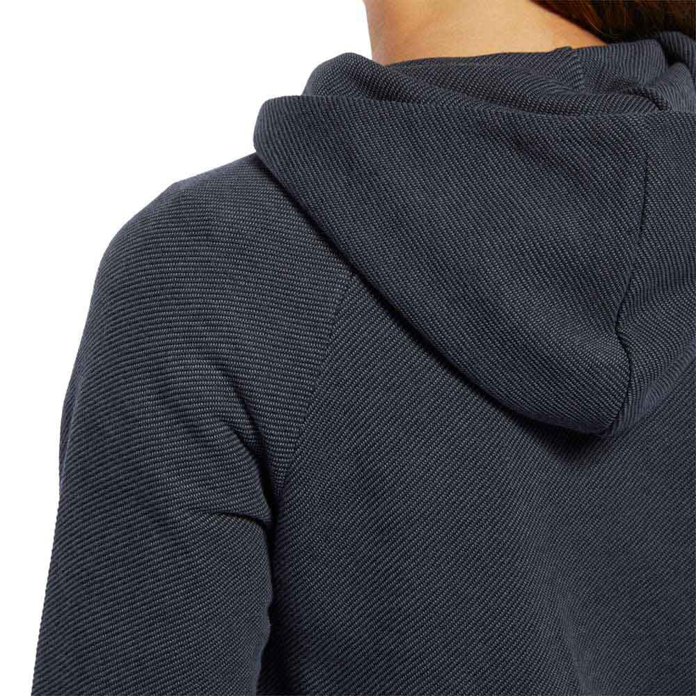 Reebok Training Essentials Textured Logo Sweater Met Ritssluiting
