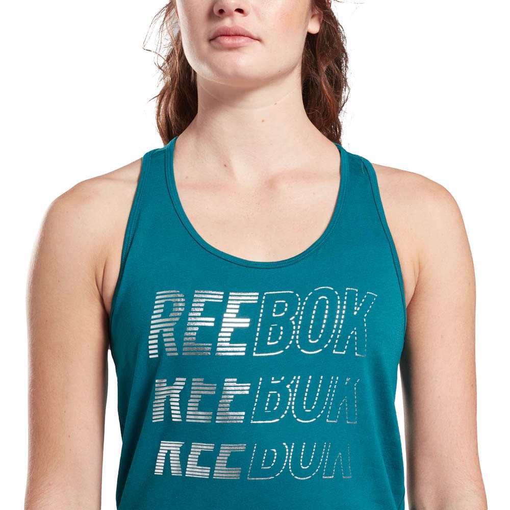 Reebok Studio High Intensity Graphic Sleeveless T-Shirt