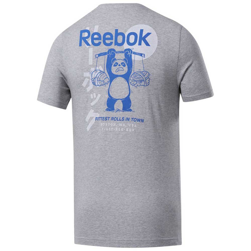 Reebok Graphic Series Panda Crew Short Sleeve T-Shirt