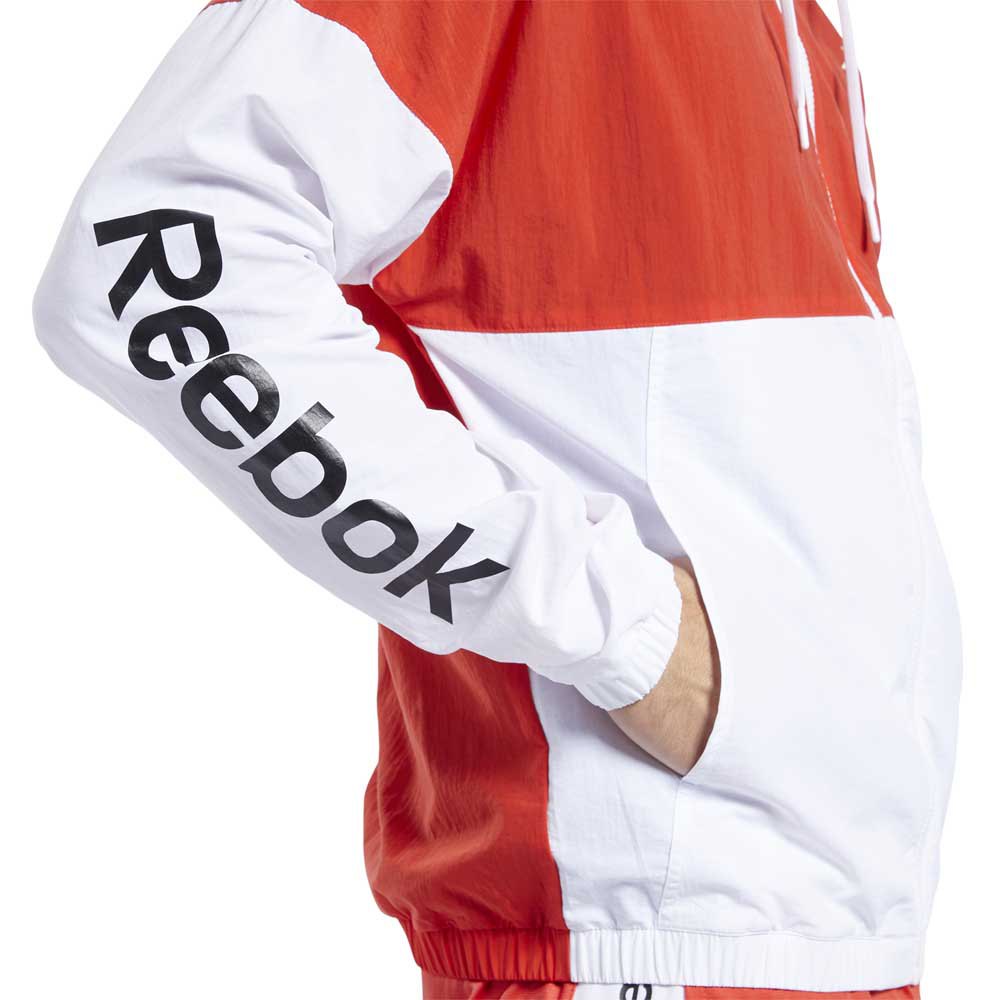 Reebok Training Essentials Linear Logo Windbreaker Hoodie Jacket