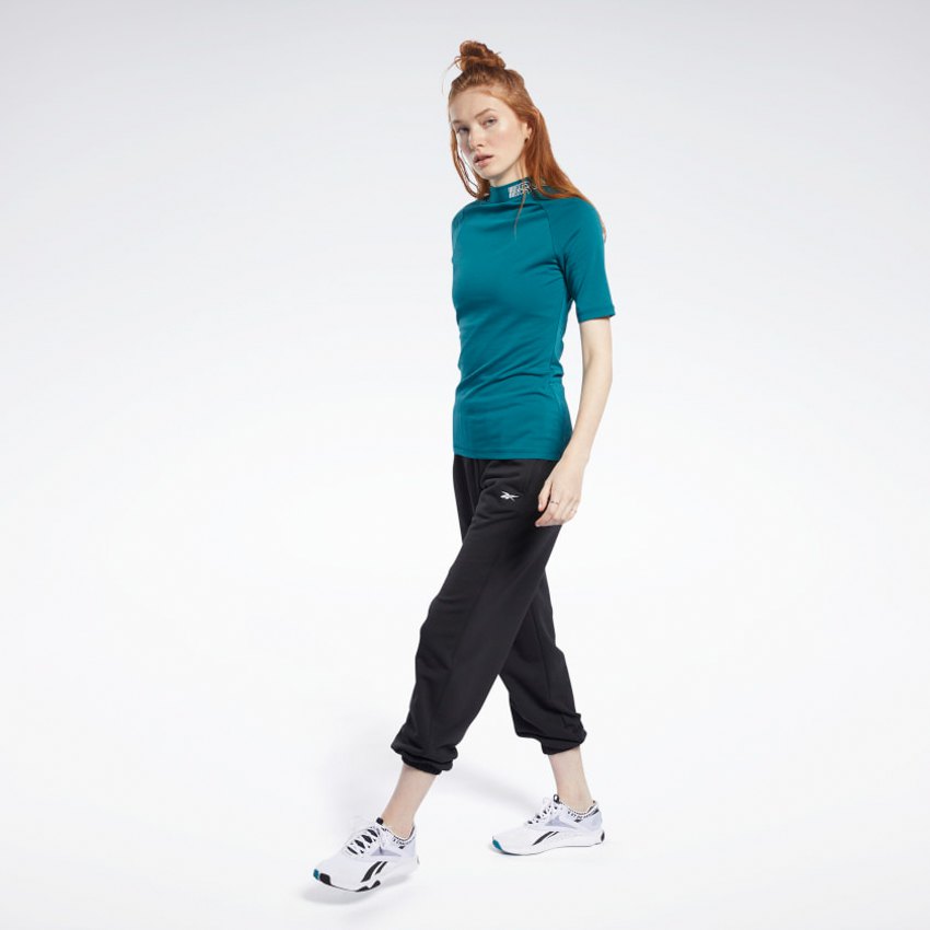 Reebok Maglietta Manica Corta Workout Ready Meet You There Solid