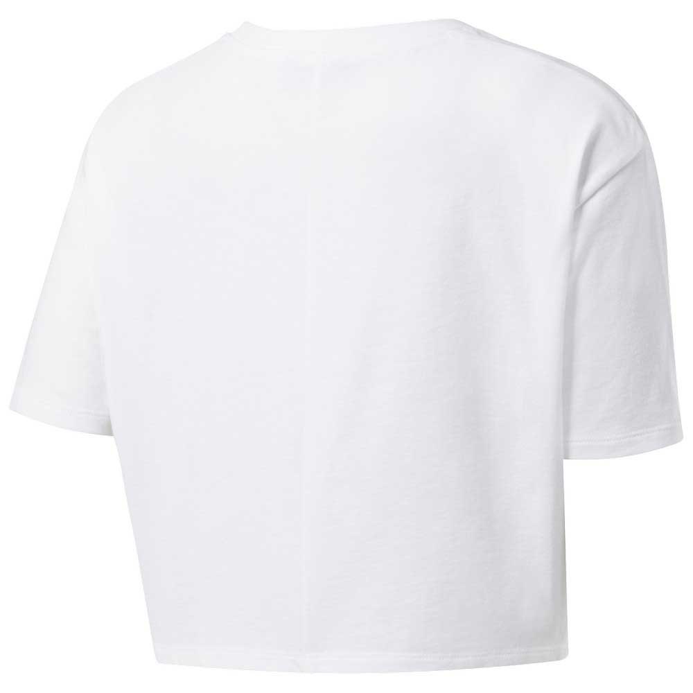 Reebok Linear Logo Crop Short Sleeve T-Shirt