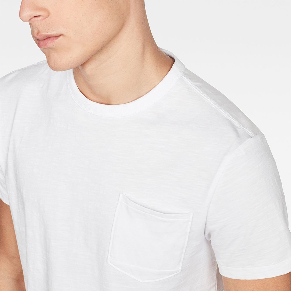G-Star Contrast Pocket Ribbed Short Sleeve T-Shirt