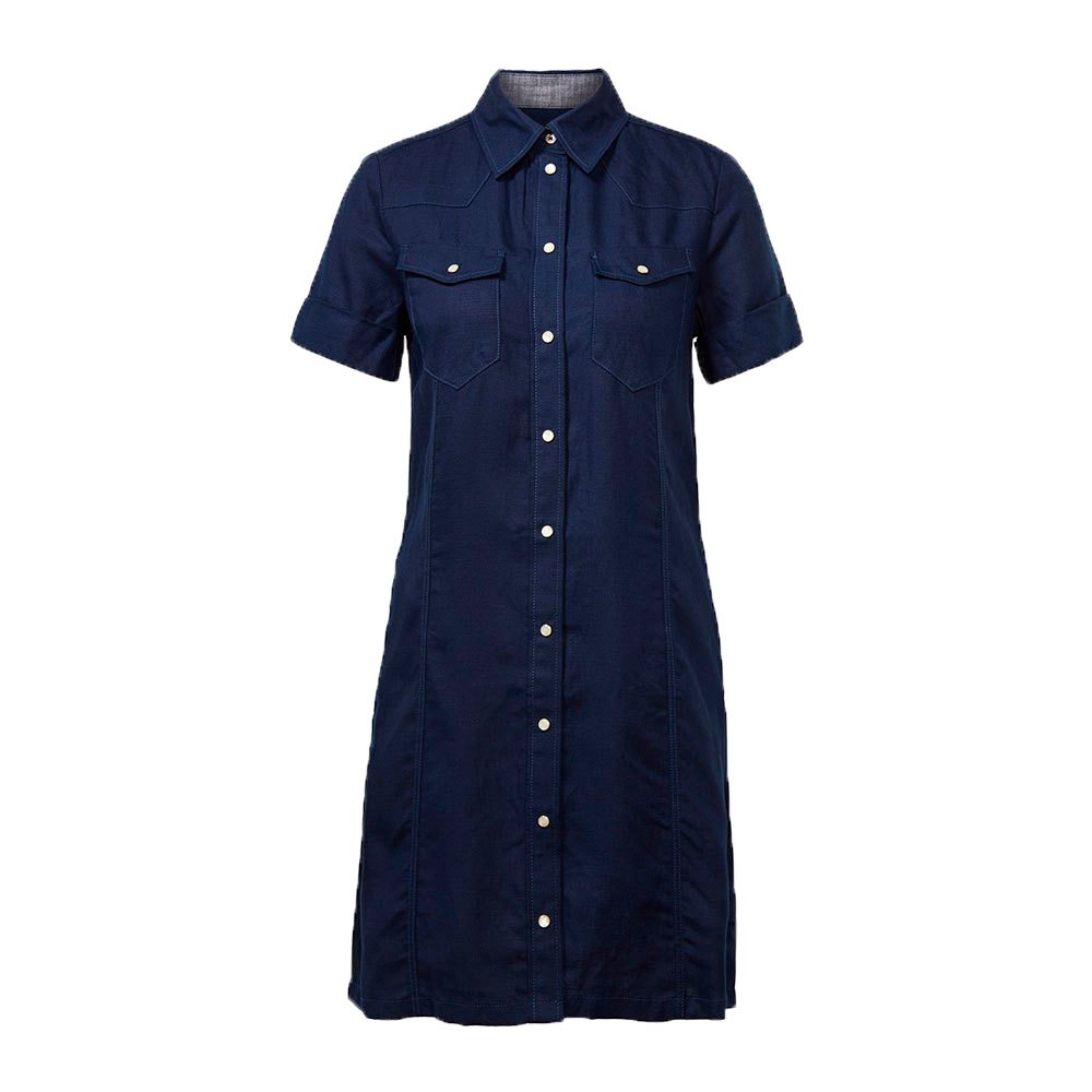 Tacoma Short Dress Blue | Dressinn