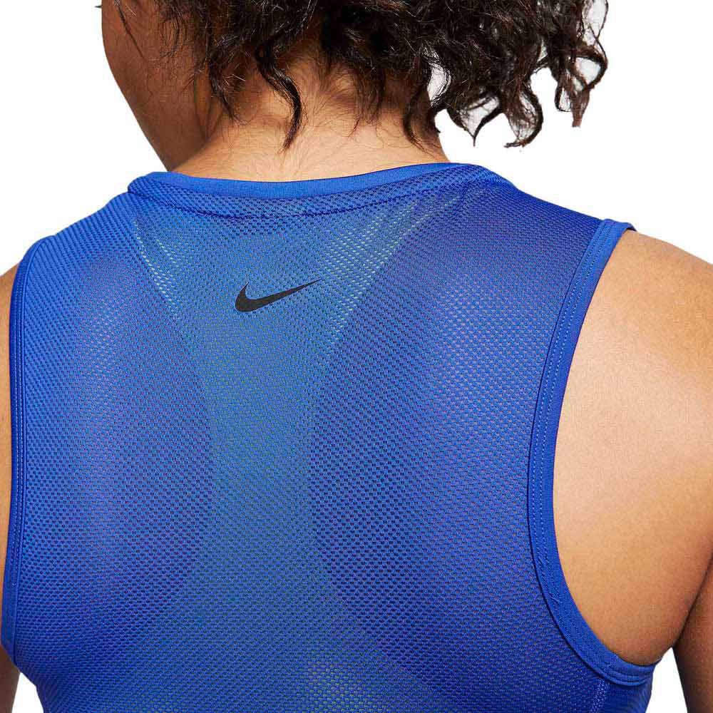 Nike Pro Crop Veneer Excel Mouwloos T-Shirt