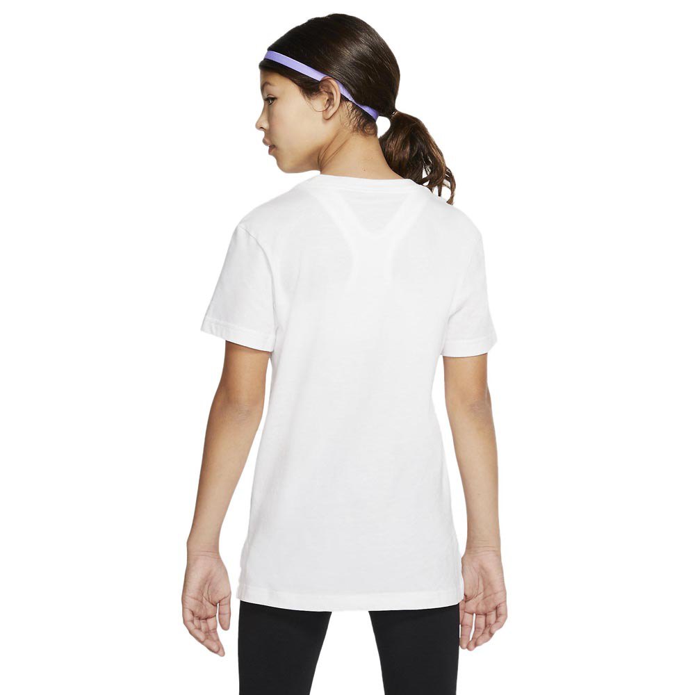 DressInn Girls Sport & Swimwear Sportswear Sports T-shirts Sportswear Short Sleeve T-shirt White 12-13 Years Girl 
