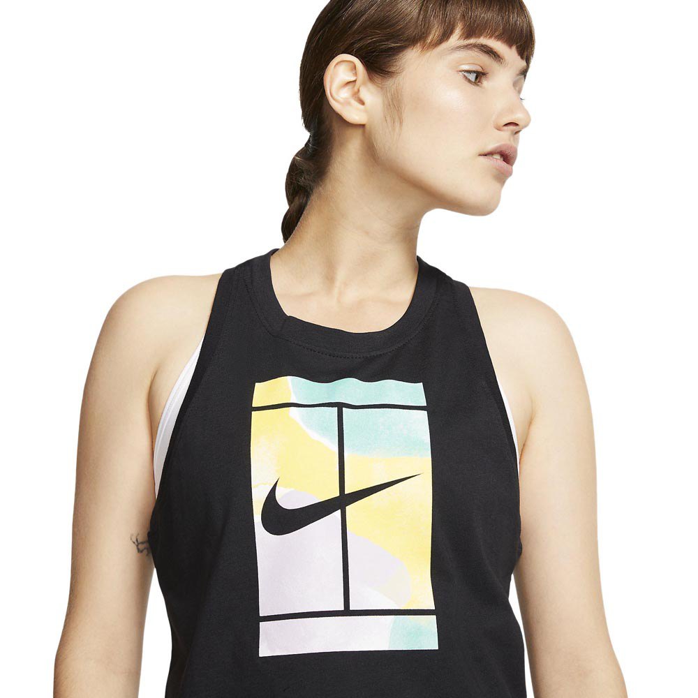 Nike Court Seasonal Crop Ärmellos T-Shirt