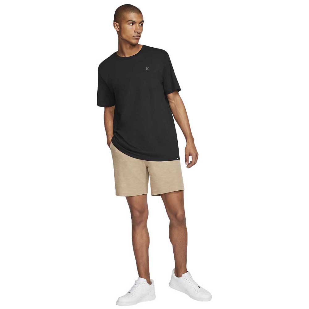 Hurley Dri-Fit Staple Icon Reflective Kurzarm T-Shirt