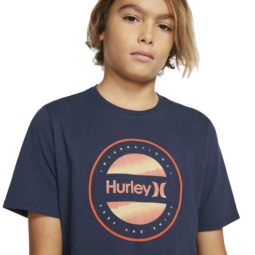 Hurley Circle Dye Logo T-shirt met korte mouwen