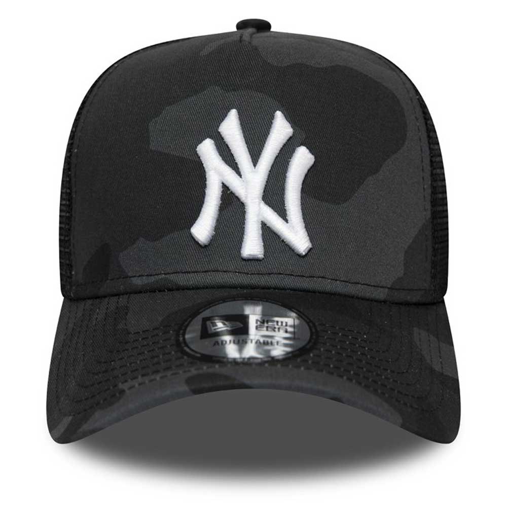 New Era York Yankees Frame Adjustable Trucker Cap Camo Essential 