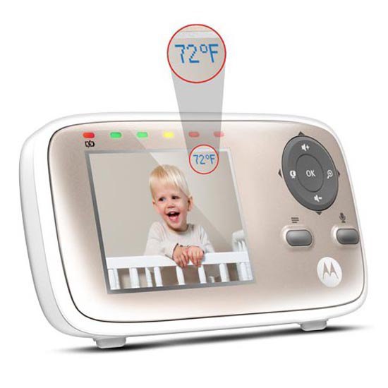 Nanny Baby Breathing Monitor and Motorola MBP667 Wi-Fi Video Baby Monitor 