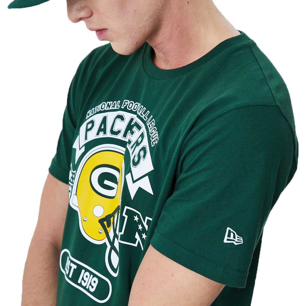 Big Logo Back Green Green Bay Packers T-Shirt/Tee New Era 