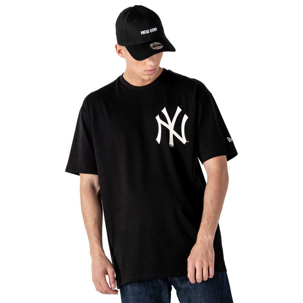 new-era-mlb-new-york-yankees-big-logo-oversized-kortarmet-t-skjorte