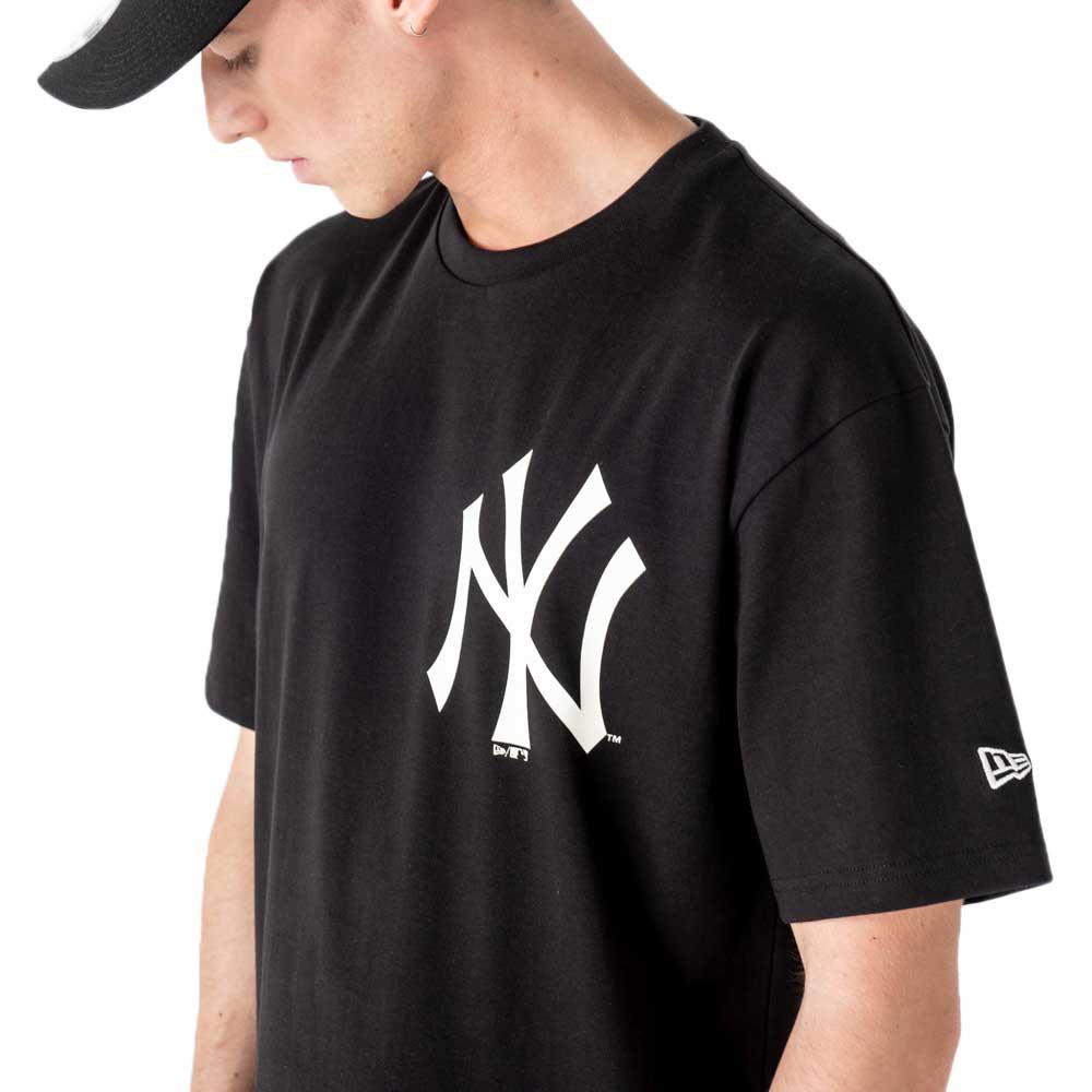 camisa New Era Big Logo Oversized MLB New York Yankees - Black 