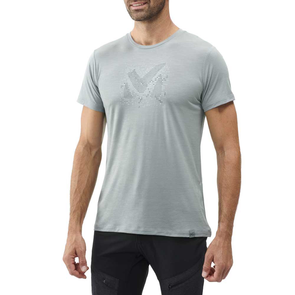 Millet Density Wool T-shirt med korta ärmar