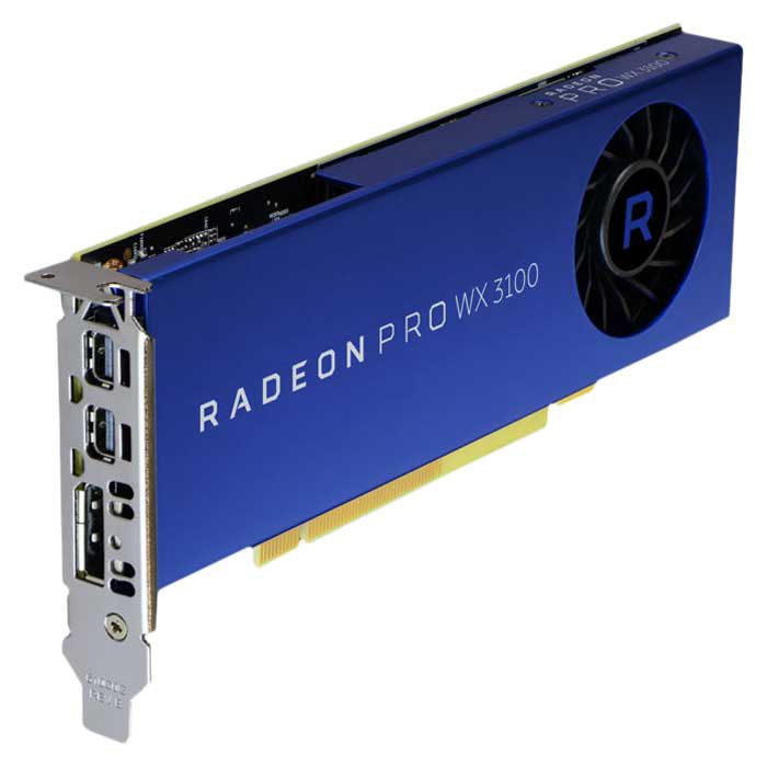 AMD グラフィックカード Radeon Pro WX 3100 4GB GDDR5 青| Techinn