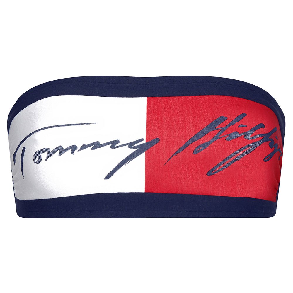 Tommy hilfiger Bandeau Signature Bra Blue